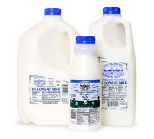 Local 1% Milk | Monument Fresh Vermont Dairy Distributor